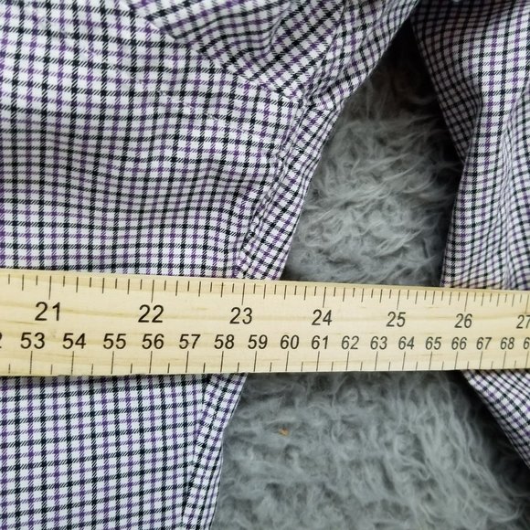 Polo by Ralph Lauren Shirt Mens Medium Regent Blue Cotton Long Sleeve Button Up - Picture 7 of 10